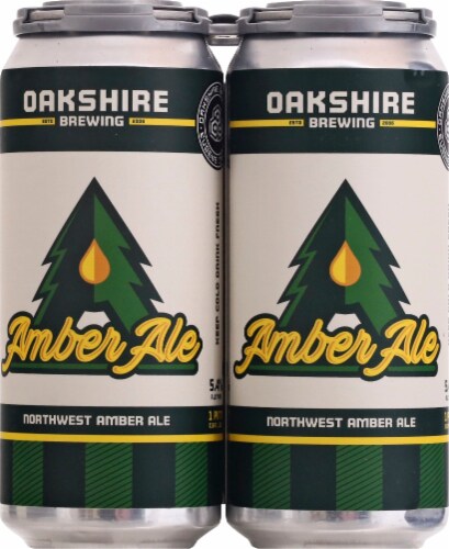 Oakshire Brewing Northwest Amber Ale Perspective: front