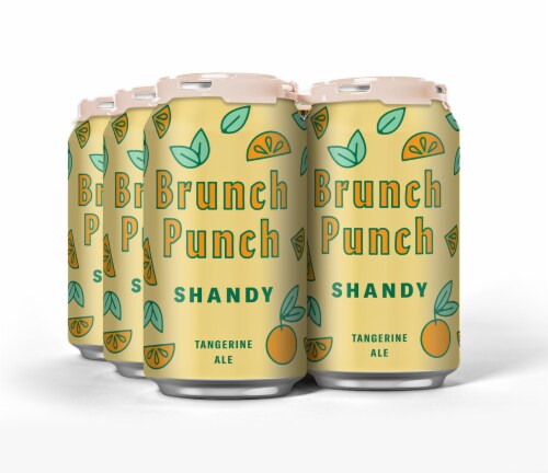 Avondale Brewing Brunch Punch Shandy Tangerine Ale Perspective: front