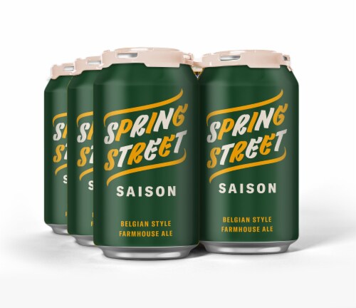 Avondale Brewing Spring Street Saison Belgian Style Farmhouse Ale Perspective: front