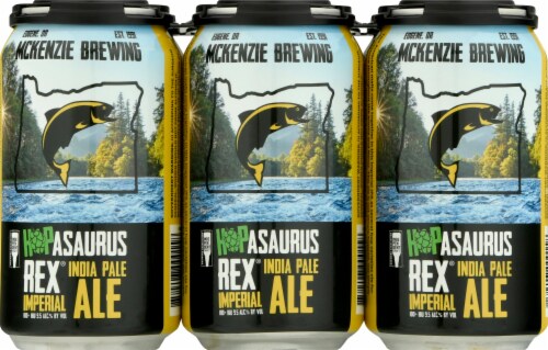McKenzie Brewing Hopasaurus Rex Imperial India Pale Ale Perspective: front