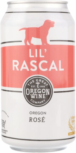 Lil' Rascal Rose Wine Perspective: front