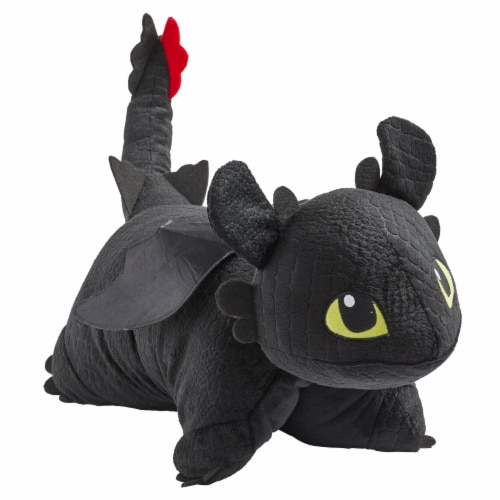 Pillow Pets NBC Universal How to Train Your Dragon Toothless Plush Toy ...