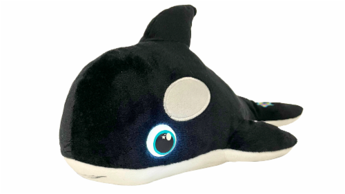 Fiesta Toy Night Buddies Orca Light Up Plush Toy Perspective: front
