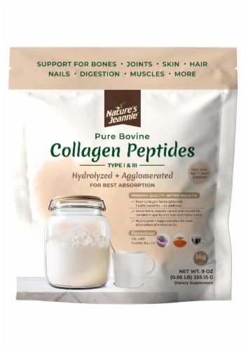 Nature's Jeannie® Pure Bovine Collagen Peptides Perspective: front