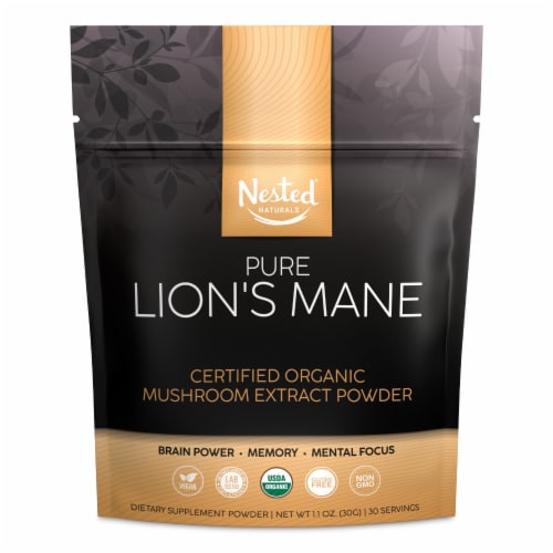 Pure Lion's Mane Perspective: front
