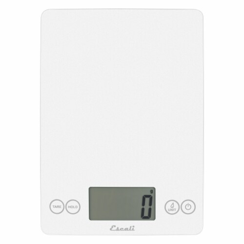 Escali Arti Glass Digital Scale Perspective: front