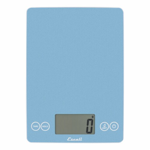 Escali Arti Glass Rio Red Digital Scale Perspective: front