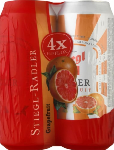 Stiegl Radler Grapefruit Malt Beverage Perspective: front
