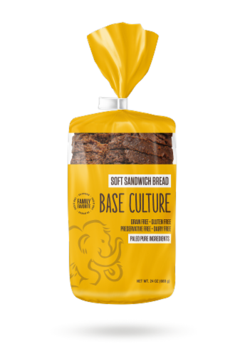 Base Culture Soft Sandwich Bread Perspective: front