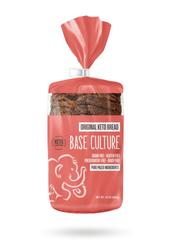Base Culture Keto Bread Perspective: front
