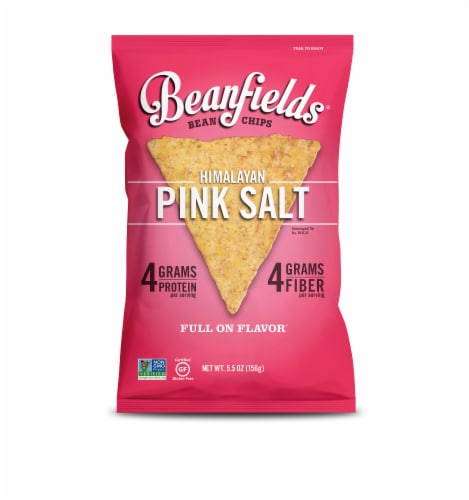 Beanfields Gluten Free White Bean Sea Salt Bean Chips Perspective: front