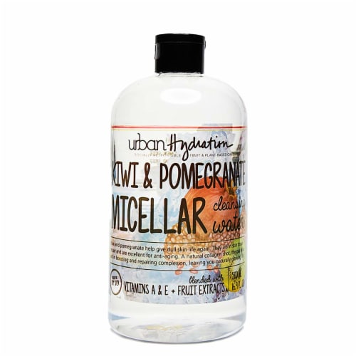 Urban Hydration Kiwi & Pomegranate Micellar Cleansing Water Perspective: front