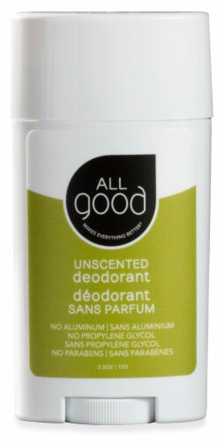 Elemental Herbs All Good Unscented Deodorant Perspective: front