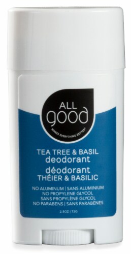 All Good Tea Tree & Basil Deodorant Perspective: front