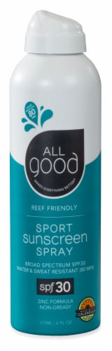 All Good Sport Sunscreen Spray SPF 30 Perspective: front