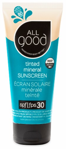 All Good Tinted SPF 30 Mineral Sunscreen Perspective: front