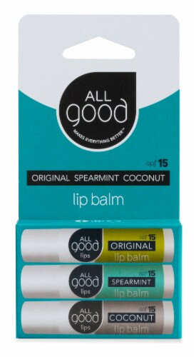 All Good Lip Balms Perspective: front