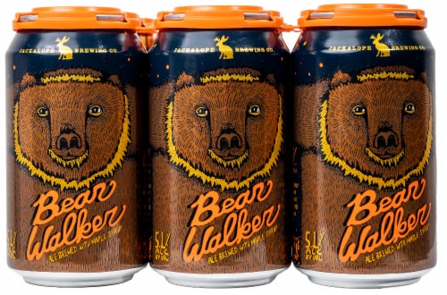 Jackalope Brewing Co. Bear Walker Ale Perspective: front