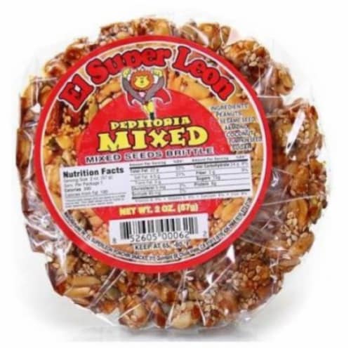 El Super Leon® Round Mixed Seed Brittle Perspective: front