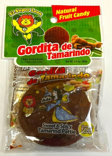 El Super Leon Gordita de Tamarindo Sweet & Spicy Tamarind Pattie Perspective: front