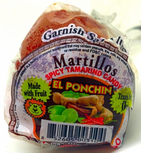 El Super Leon Martillo Spicy Tamarindo Candy Bag Perspective: front