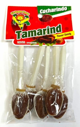 El Super Leon Cucharindo Tamarind Candy Bag Perspective: front