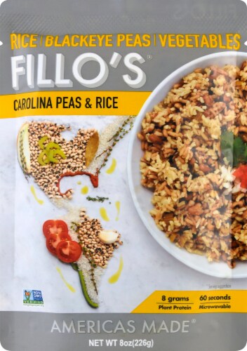 Fillo's Carolina Peas & Rice Perspective: front