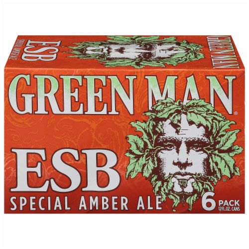 Green Man ESB Amber Ale Perspective: front