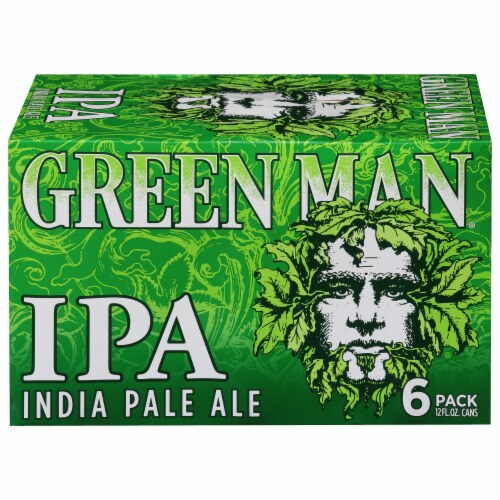 Green Man IPA Beer Perspective: front