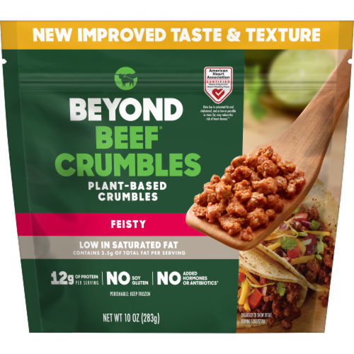 Beyond Meat® Feisty Plant-Based Protein Crumbles Perspective: front