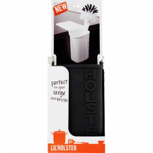 Holster Brands Dish Brush Holder - Black Perspective: front