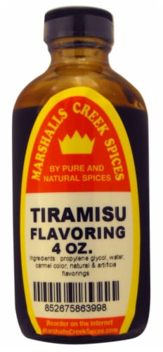 Marshalls Creek Spices TIRAMISU FLAVORING   4 oz Kosher Perspective: front