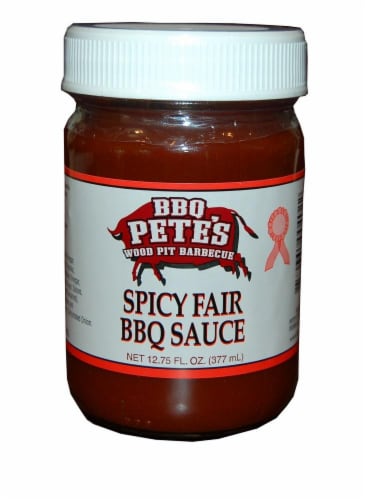 BBQ Pete's Spicy Western Sauce Perspective: front