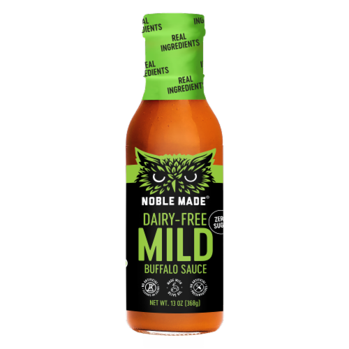 Noble Made® Dairy-Free Mild Buffalo Wing Sauce Perspective: front