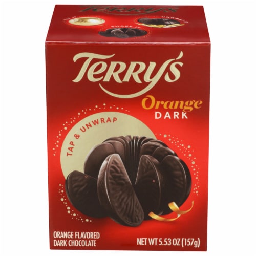 Terry's Holiday Dark Chocolate Orange Perspective: front