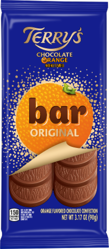 Terry's Original Milk Chocolate Orange Bar Perspective: front
