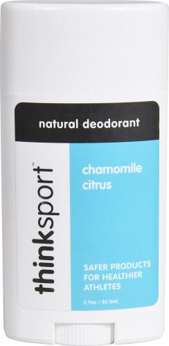 Thinksport  Natural Deodorant Chamomile Citrus Perspective: front