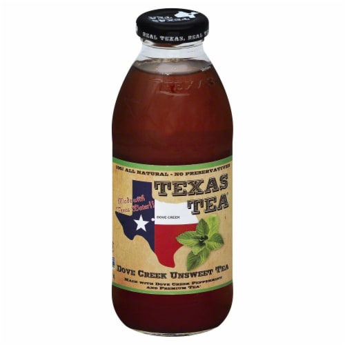 Texas Tea® Dove Creek Unsweet Tea Perspective: front