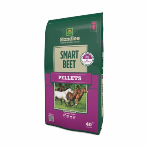 Standlee Forage, Beet Pulp Pellets for Horses, 40-Lb. Bag Perspective: front