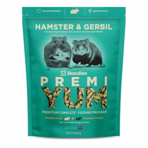Standlee PremiYum Hamster & Gerbil Food, 2lb Bag Perspective: front