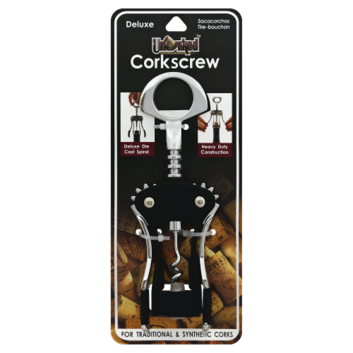 Uncorked Deluxe Corkscrew Perspective: front