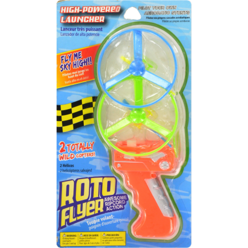 Roto Flyer High-Powered Launcher Perspective: front