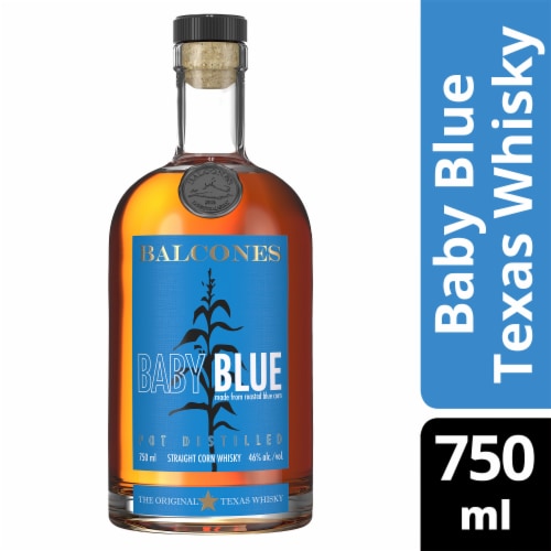 Balcones Whiskey - American Baby Blue Corn Whisky Perspective: front