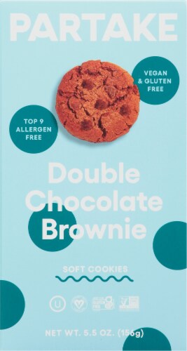 Partake Foods Vegan Soft Baked Double Chocolate Cookies, 5.5 oz - Kroger