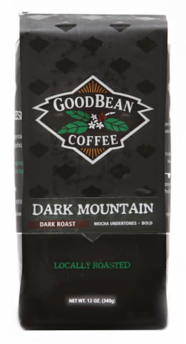 GoodBean Decaf Moka Java Medium Roast Ground Coffee Perspective: front