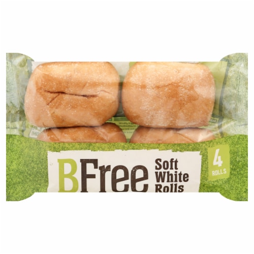 BFree Wheat & Gluten Free Soft White Rolls Perspective: front