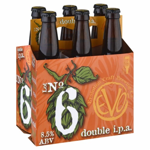 Evolution Craft Brewing Company Lot No. 6 IPA Perspective: front
