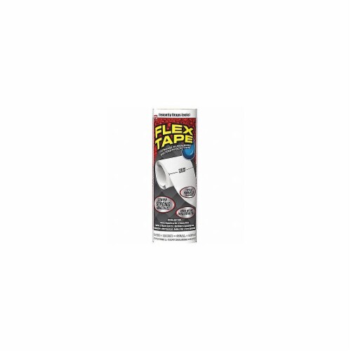 Flex Seal Flex Tape,10 cu ft,Rubber Base,White TFSWHTR1210, 1