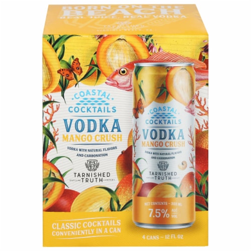 Coastal Cocktails Vodka Mango Crush Perspective: front