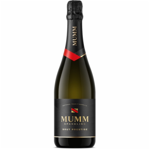Mumm Brut Prestige Champagne California Sparkling Wine Perspective: front
